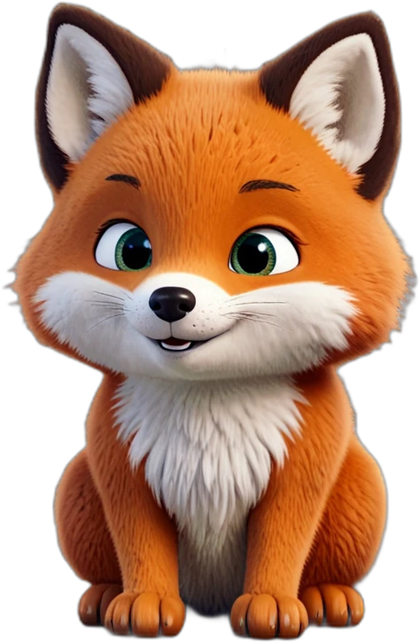 FoxTime friendly fox